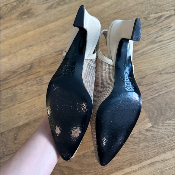 Vintage YSL slingbacks - Picture 4 of 5